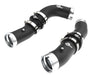 BladeRunner 2.5in & 3in Aluminum Hot & Cold Charge Pipe Kit - Black — 2024+ Toyota Tacoma