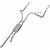 14 V8 4.6L/5.7L Stainless Cat Back Exhaust Dual Split Rear Exit — Toyota Tundra