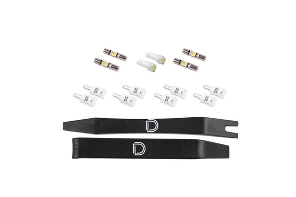 Interior LED Kit Cool White Stage 1 — 14-18 Toyota Tundra
