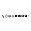B6 Base Rear 46mm Monotube Shock Absorber — 1991 Toyota Land Cruiser