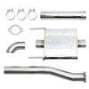 L4 2.7L V6 3.5L Stainless Steel High-Tuck Cat-Back Exhaust System — 2016+ Toyota Tacoma