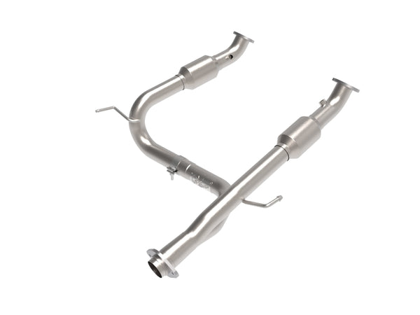 V6-4.0L Twisted Steel Y-Pipe w/ Cat — 05-15 Toyota Tacoma