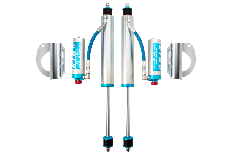 80 Front 2.5 Dia Remote Res Shock for 0-2in Lift w/Adj (Pair) — 89-97 Toyota Land Cruiser
