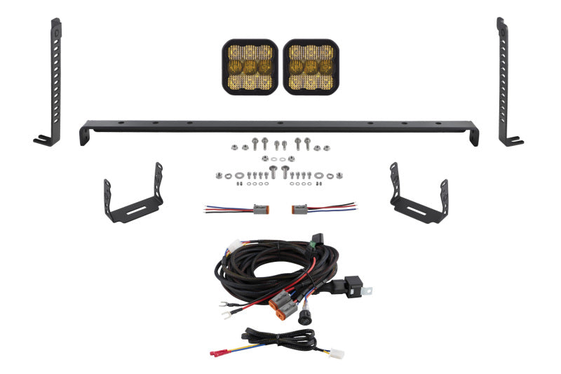 SS5 Stealth Grille LED 2-Pod Kit - Sport Yellow Combo — 14-23 Toyota 4Runner
