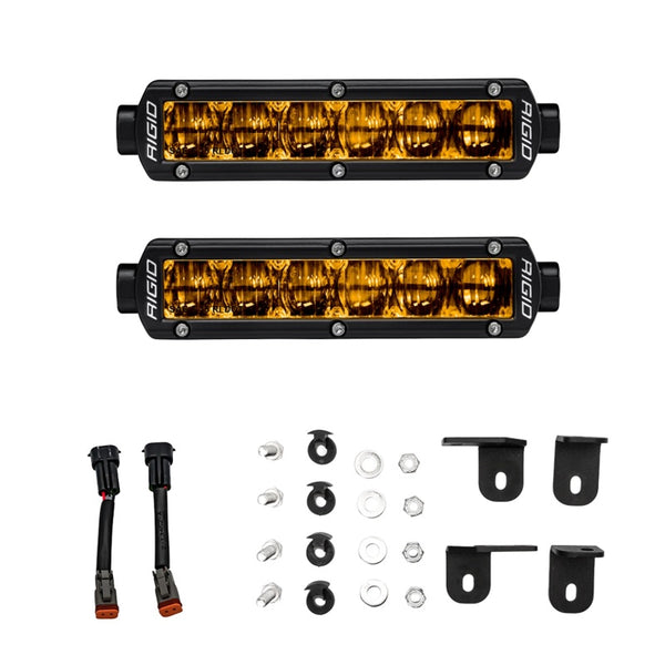 6in SR-Series Selective Yellow Fog Light Kit — 2022+ Toyota Tundra
