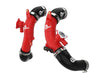 V6-3.4L Hybrid BladeRunner 2.5in Aluminum Hot Charge Pipe - Red — 23-24 Toyota Sequoia