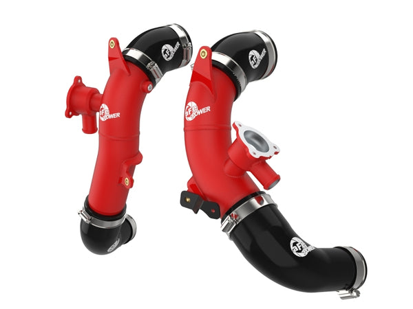 V6-3.4L Hybrid BladeRunner 2.5in Aluminum Hot Charge Pipe - Red — 23-24 Toyota Sequoia