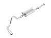 3.5L V6 Auto 4DR CC SB S-Type 2.5in Single Left Rear Exit 4in Tip Exhaust — 2016 Toyota Tacoma