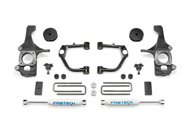 2WD/4WD 4in Budget UCA System w/Rear Perf. Shocks — 16-19 Toyota Tundra