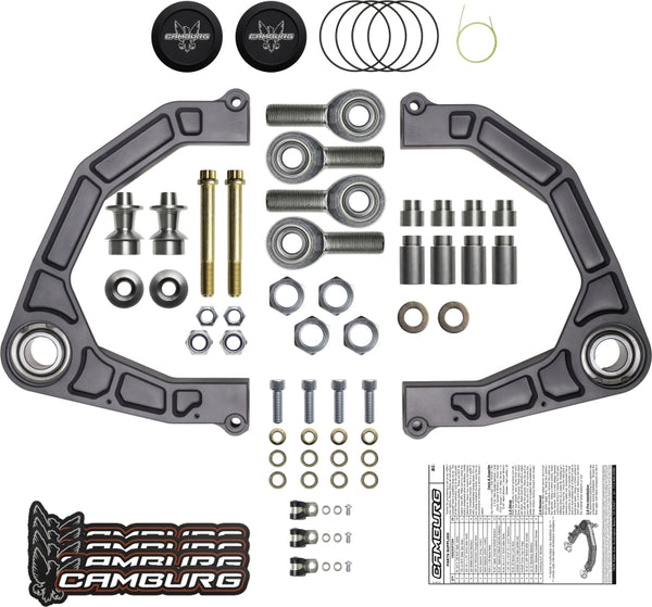 2WD/4WD KINETIK V2 Performance Billet Uniball Upper Arms — 22-23 Toyota Tundra