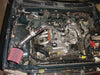 4 Cyl. only Wrinkle Black Power-Flow Air Intake System — 97-99 Toyota Tacoma