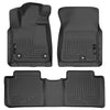 Pickup WeatherBeater Black Front & 2nd Seat Floor Liners Double Cab — 2014 Toyota Tundra