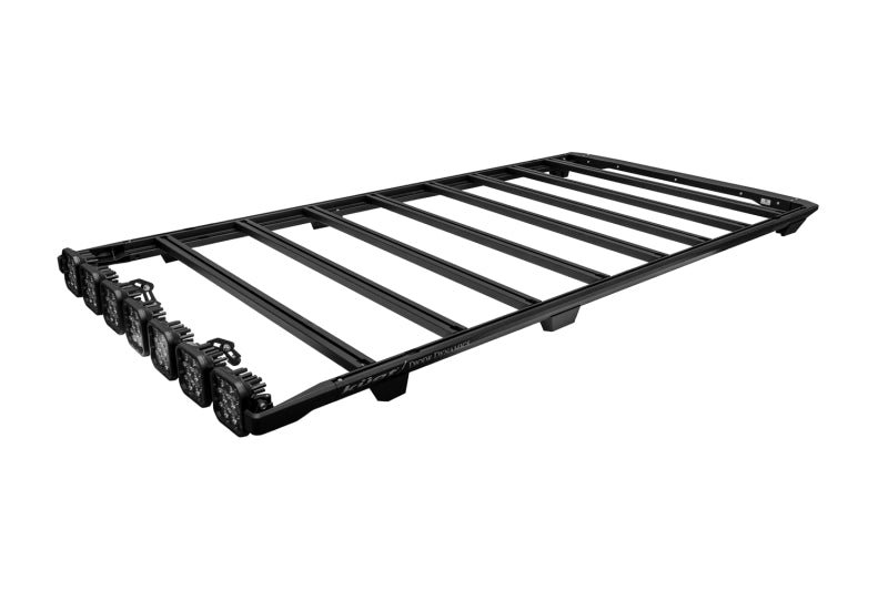 DEK Roof Rack 7-Pod SS5 Pro Light Bar - White Driving — 10-24 Toyota 4Runner