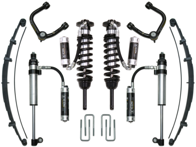 0-3.5in/0-2.75in Stg 9 Suspension System w/Tubular Uca — 05-15 Toyota Tacoma