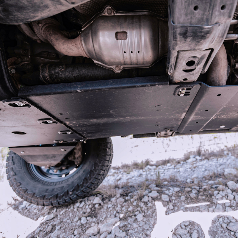 Transmission Skid Plate - Steel Raw — 14-24 Toyota 4Runner