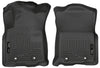 WeatherBeater Black Front Floor Liners Double Cab — 2018 Toyota Tacoma