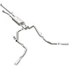 Cat-Back SC LB CC SB 4.6L/5.7L V8 SS 2.5 Dual Split Rear 4in Tip — 10-15 Toyota Tundra