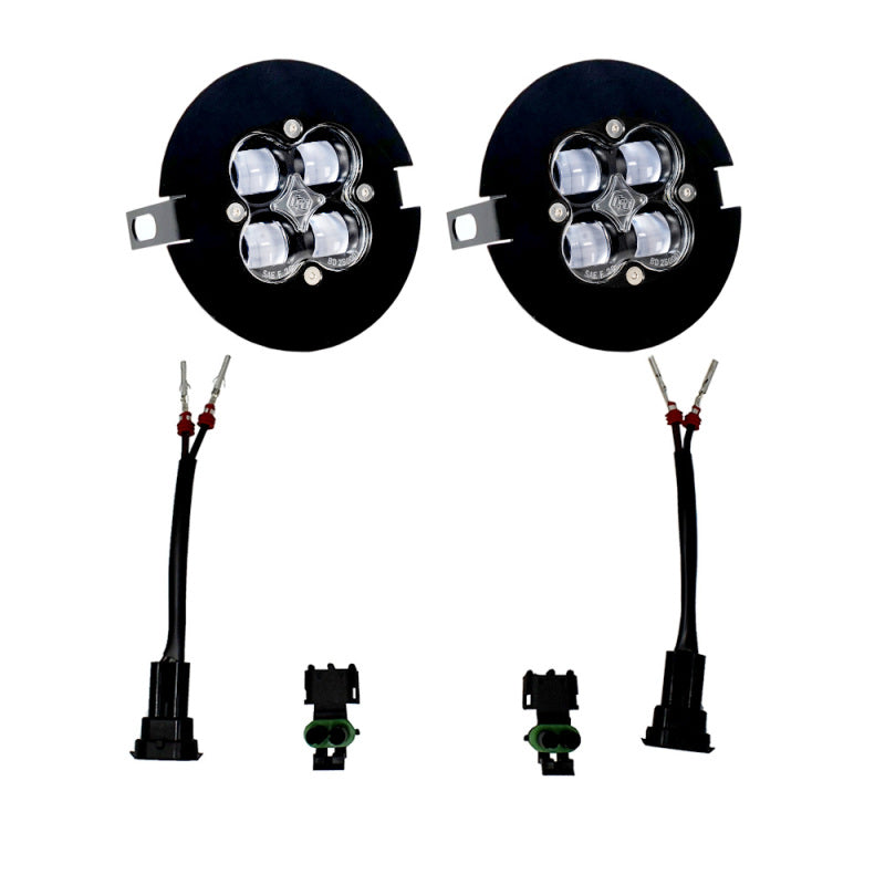 Clear SAE Fog Pocket Light Kit — 05-11 Toyota Tacoma