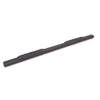 5in. Oval Straight Steel Nerf Bars Access Cab - Black — 05-17 Toyota Tacoma