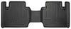 WeatherBeater Second Row Black Floor Liners Extended Cab — 12-15 Toyota Tacoma