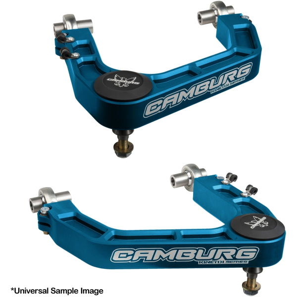 2WD/4WD KINETIK V2 Performance Billet Uniball Upper Arms (King Blue) — 22-23 Toyota Tundra