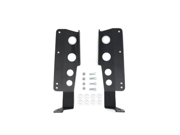 42 Hidden Grille Curved Led Light Bar Mounting Brackets — 14-21 Toyota Tundra