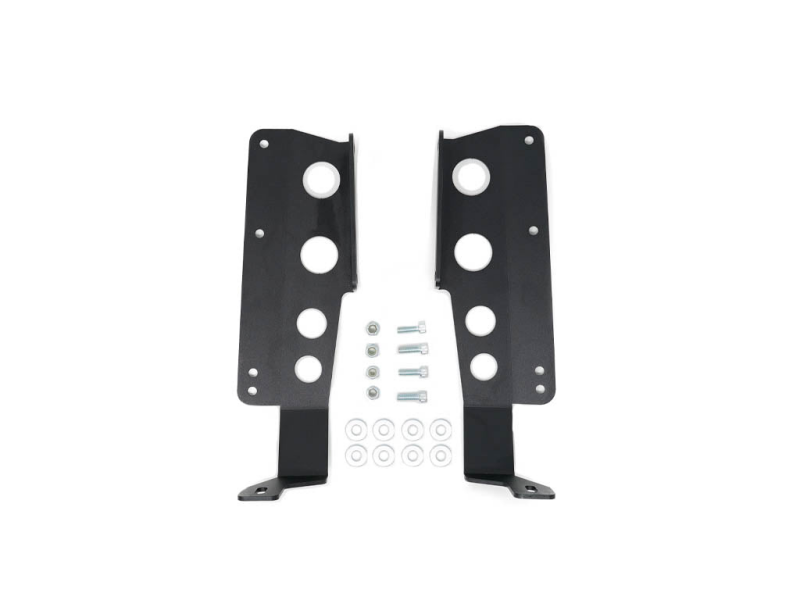 42 Hidden Grille Curved Led Light Bar Mounting Brackets — 14-21 Toyota Tundra