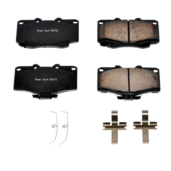Z17 Evolution Ceramic Brake Pads w/Hardware Front — 96-02 Toyota 4Runner