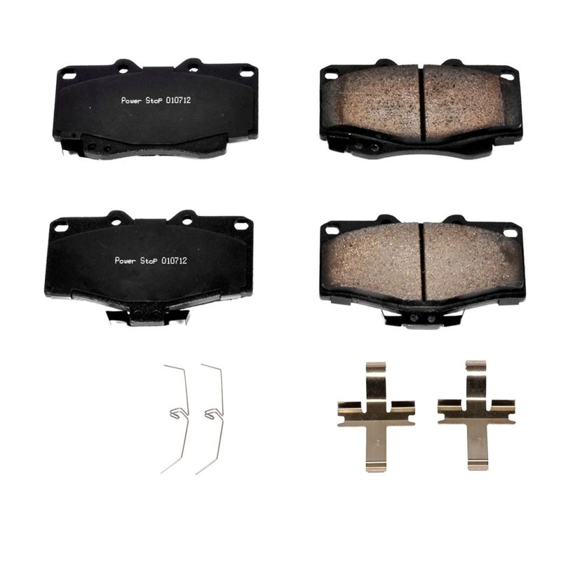 Z17 Evolution Ceramic Brake Pads w/Hardware Front — 96-02 Toyota 4Runner