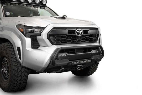2024+ Stealth Center Mount Winch Front Bumper w/ Top Hoop — Toyota Tacoma