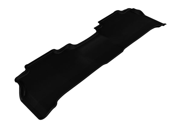 Lexus/Toyota LX/ Kagu 2nd Row Floormats - Black — 2008-2020 Toyota Land Cruiser