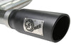 MACHForce XP Exhaust Cat-Back SS-409 V8-5.7L w/ Black Tip — 07-09 Toyota Tundra