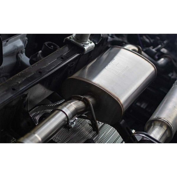 Street Series 3in Single Straight Driver Side Rear Cat-Back Exhaust — 22+ Toyota Tundra
