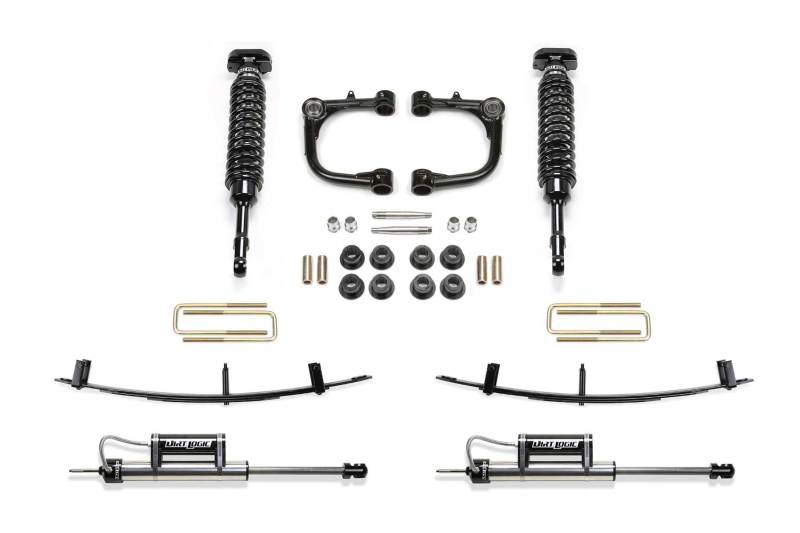Toy 2WD/4WD 6 Lug 3in UCA Sys w/Dl 2.5 C/O & Rr Dl Resi & Rr Leaf Pack — 05-14 Toyota Tacoma
