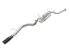 2-1/2in to 3in 304 SS Cat-Back Exhaust System w/ Black Tip — 24-25 Toyota Land Cruiser