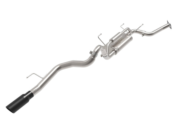 2-1/2in to 3in 304 SS Cat-Back Exhaust System w/ Black Tip — 24-25 Toyota Land Cruiser