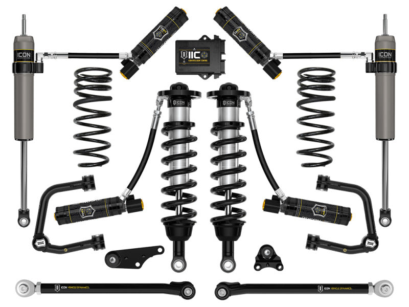 1.25in-3in Stage 10 Suspension System Tubular w/ Triple Rate Spring — 2024+ Toyota Tacoma