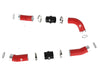 BladeRunner 2.5in & 3in Aluminum Hot & Cold Charge Pipe Kit - Red — 2024+ Toyota Tacoma