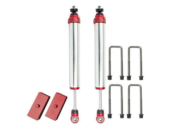 Sway-A-Way 2.0in Rear Shock Kit w/ Lift Blocks — 05-17 Toyota Tacoma
