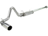 MACHForce XP 2.5in 409SS Cat Back Exhaust w/ 304SS Polished Tip V6 4.0L — 05-13 Toyota Tacoma