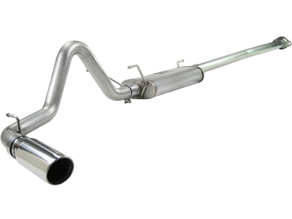 MACHForce XP 2.5in 409SS Cat Back Exhaust w/ 304SS Polished Tip V6 4.0L — 05-13 Toyota Tacoma