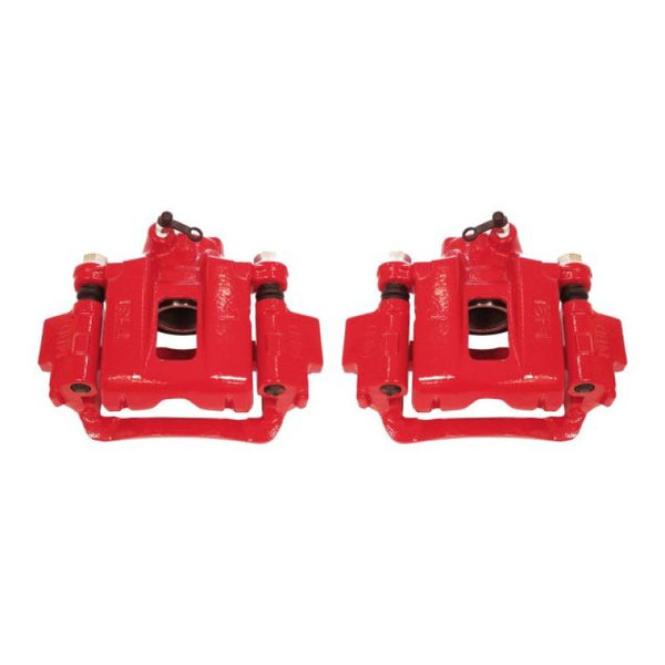 Red Calipers w/Brackets Rear - Pair — 03-09 Toyota 4Runner