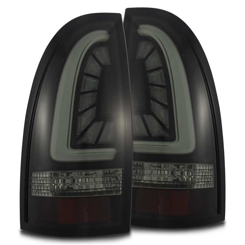 PRO-Series LED Tail Lights Jet Black — 05-15 Toyota Tacoma