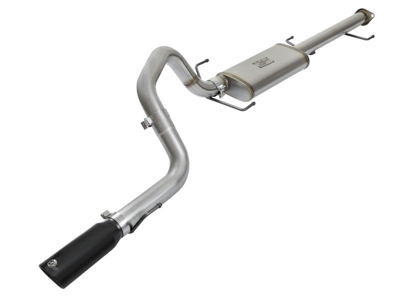 MACH Force Xp 3in SS Cat-Back Single Rear Exit Exhaust w/Black Tips — 07-14 Toyota FJ Cruiser