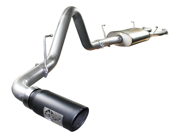 MACHForce XP Exhausts Cat-Back SS-409 EXH CB V8-4.7L (blk tip) — 07-09 Toyota Tundra