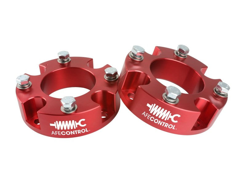 CONTROL 1.875 IN Leveling Kit - Red — 22-23 Toyota Tundra