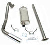 All 2.7/4.0L 409SS Pass Side Single Exit Cat-Back Exhaust — 05-12 Toyota Tacoma