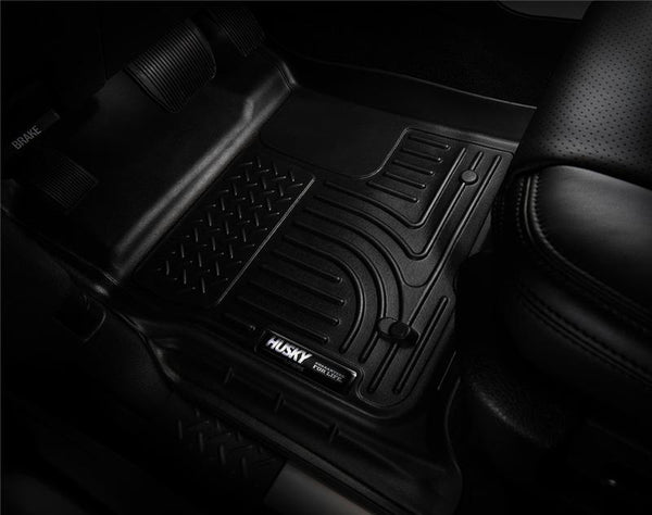 Lexus GX460 WeatherBeater Combo Black Floor Liners — 10-12 Toyota 4Runner