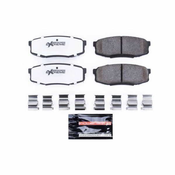 Z36 Truck & Tow Brake Pads w/Hardware Rear — 13-21 Toyota Land Cruiser
