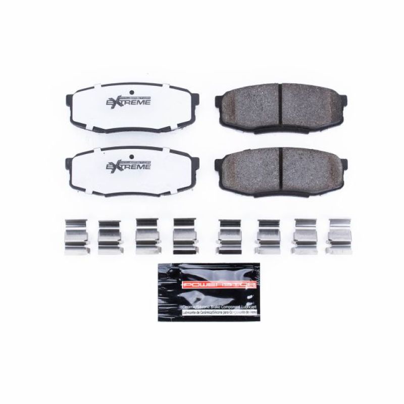 Z36 Truck & Tow Brake Pads w/Hardware Rear — 13-21 Toyota Land Cruiser